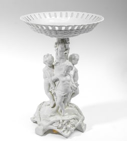 Wedgwood Figural Cherub Compote Centerpiece