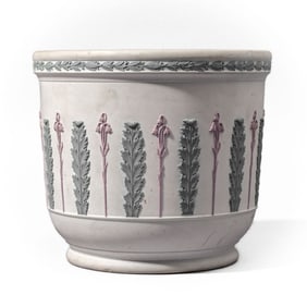 Wedgwood Tricolor Jasper Plant Pot