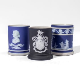 Wedgwood 1906 Museum Commemorative Spill Vases