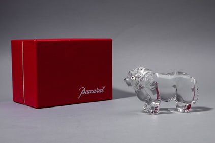 Baccarat France Zodiac Sheep w/ Box
