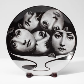 Fornasetti Rosenthal Tema Variazioni Plate #104