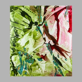 Camille Patha "Verdant Wind" LARGE Oil on Canvas