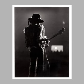 Jimi Hendrix 1968 Large Signed Inkjet Print