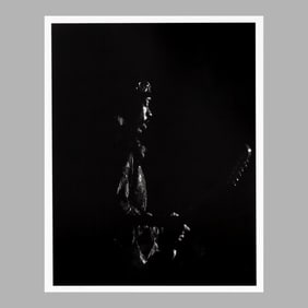 Jimi Hendrix 1968 Large Signed Inkjet Print