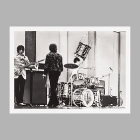 Keith Moon and The Who 1967 Signed Inkjet