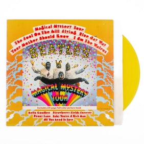 Magical Mystery Tour UK 1978 Yellow Vinyl