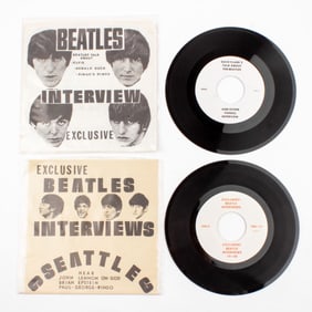 Unlicensed Beatles Interview 45's