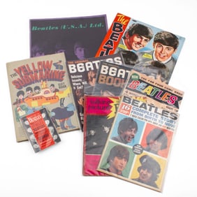 The Beatles Magazine and Paper Ephemera Lot