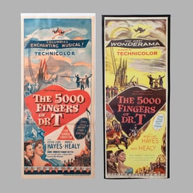 2 The 5000 Fingers of Dr. T Film Posters