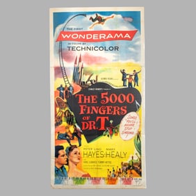 Vintage 5000 Fingers of Dr. T Three Sheet Poster