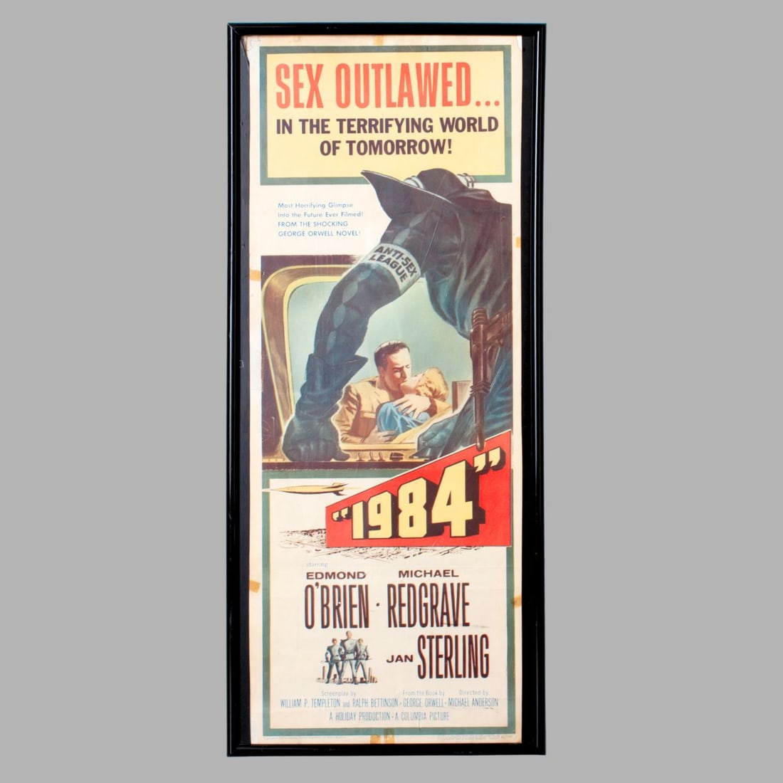 Vintage "Sex Outlawed" 1984 Film Insert Poster (1 of 6)