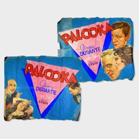 1934 Hand Painted "Palooka" Movie Posters