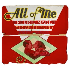 1934 Fredric March Posters "All of Me" "Good Dame"