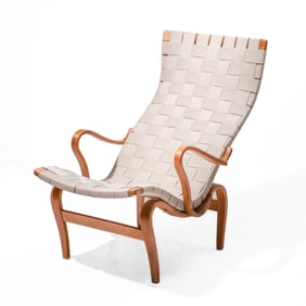 Vintage Bruno Mathsson Pernilla Lounge Chair