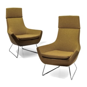 Hightower Swedese Happy Higthback Lounge Chairs
