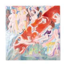 Tom McIntire (WA) "Hot Ginger Summer" Acrylic