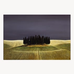 CHRIS YOUNG "APPROACHING STORM, TUSCANY" GICLEE