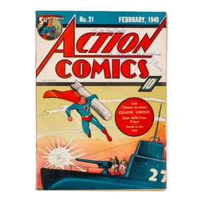 Superman Action Comics #21 / DC Comics 1940