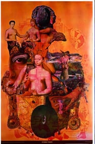 1968 East Totem West Poster "Stoned Touch"