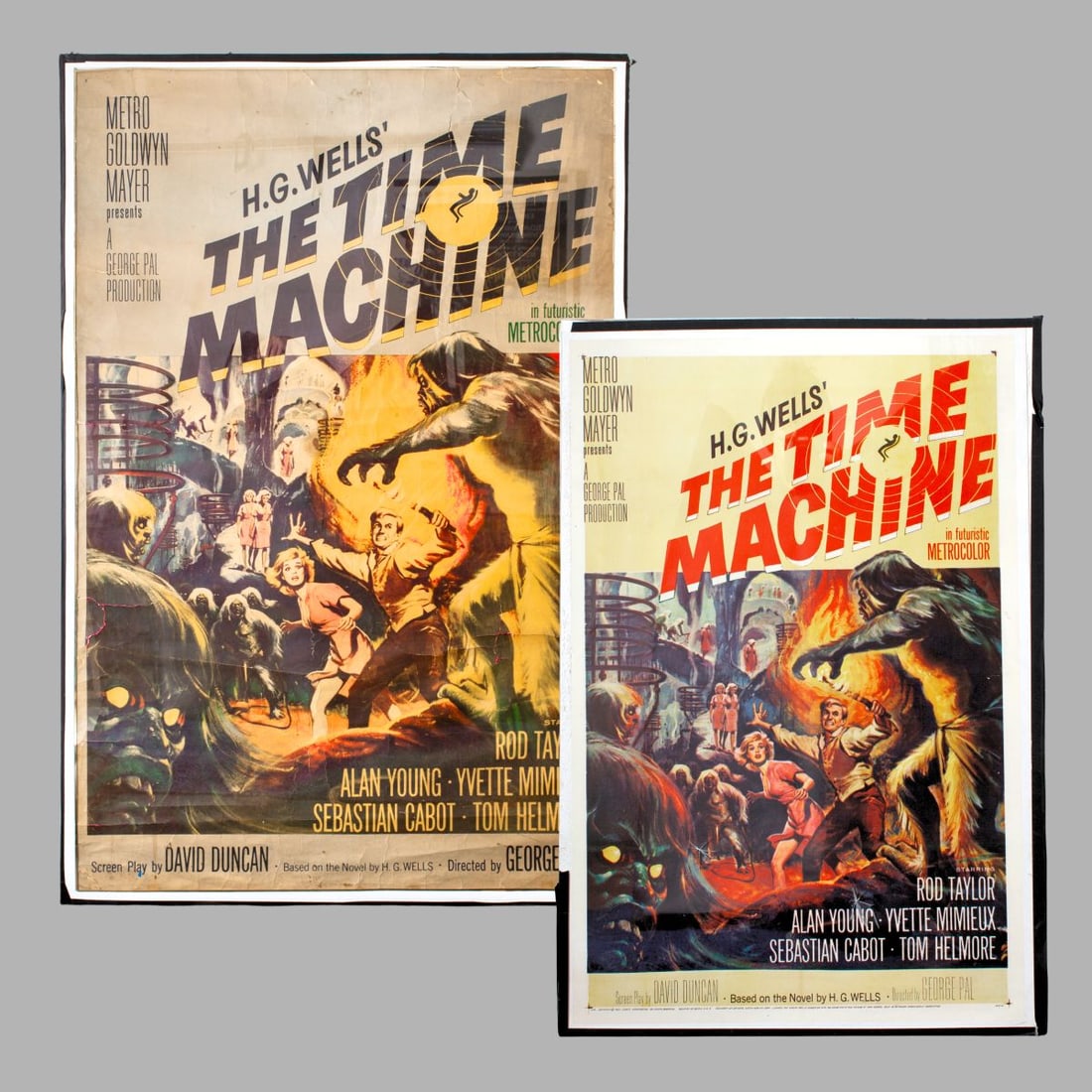 2 Vintage The Time Machine Film Posters (1 of 10)