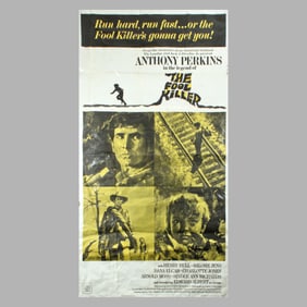 Vintage The Fool Killer 3 Sheet Poster 41x78.5"