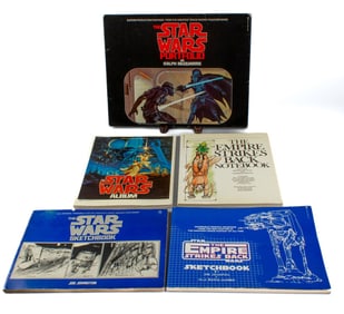 Star Wars Art Book and Print Collection