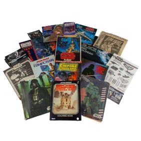 Assorted Star Wars and Sci-Fi Print Ephemera