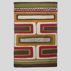 Mid-Century Lawrence Peabody Wool Rug