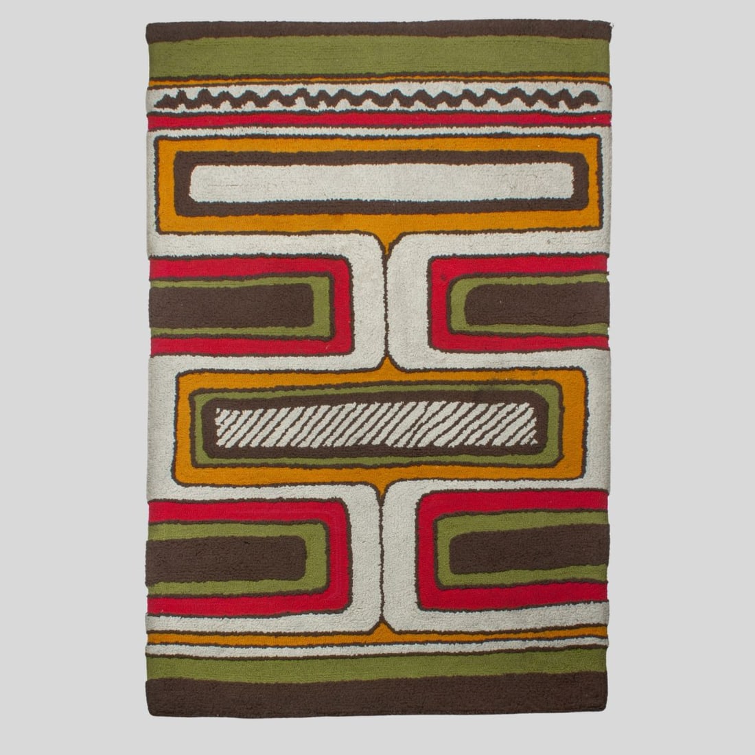 Mid-Century Lawrence Peabody Wool Rug (1 of 4)