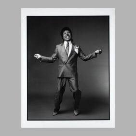 Little Richard 1988 Loose Signed Print