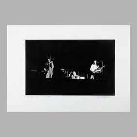 Eric Clapton / Cream 1968 Loose Signed Print