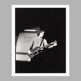 Jack Bruce 1968 Signed Inkjet Print