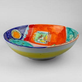 La Musa Italy Pottery Bowl / Saks Fifth Avenue