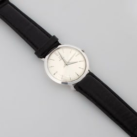 Vintage Omega 1960's 14kt White Gold Watch