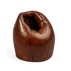 Vintage Redwood Burl Natural Form Sculpture