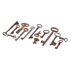 Group 14 Antique Keys / Folger Adam Prison Key