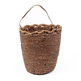 Antique Klickitat Berry Basket Circa 1900