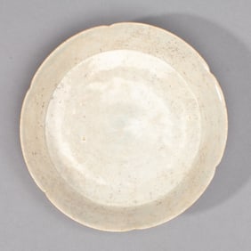 Chinese Song Dynasty Qingbai Floriform Dish