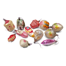 Antique Christmas Glass Ornaments