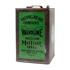 Edgewater Oil Works Valvoline 5 Gallon Oil Can