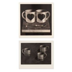 Byron Bratt (WA) Pair Mezzotint Etchings