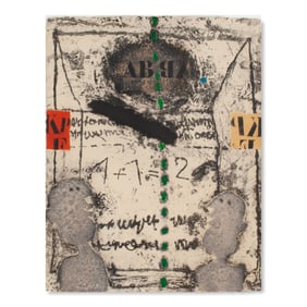 James Coignard "Requiem" Carborundum Etching