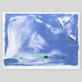 Olivier Debre "Untitled" Abstract Lithograph