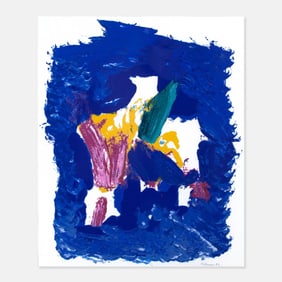 Jakob Weidemann "Composition (1983)" Serigraph