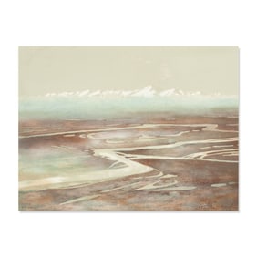 Nancy Taylor Stonington "Alaskan Landscape" Lithograph