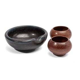 Gertrude Lonegren & Wallakra Pottery Bowls Sweden
