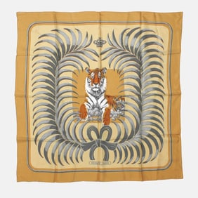 Hermes TIGRE ROYAL Silk Scarf