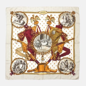 Hermes NAPOLEON Silk Scarf