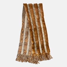Neiman Marcus / Giuliana Teso Mink Wrap Scarf