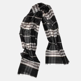 Burberry Wool & Silk Scarf